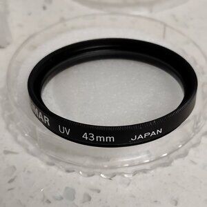 NEW Kalimar UV filter 43 mm made in Japan